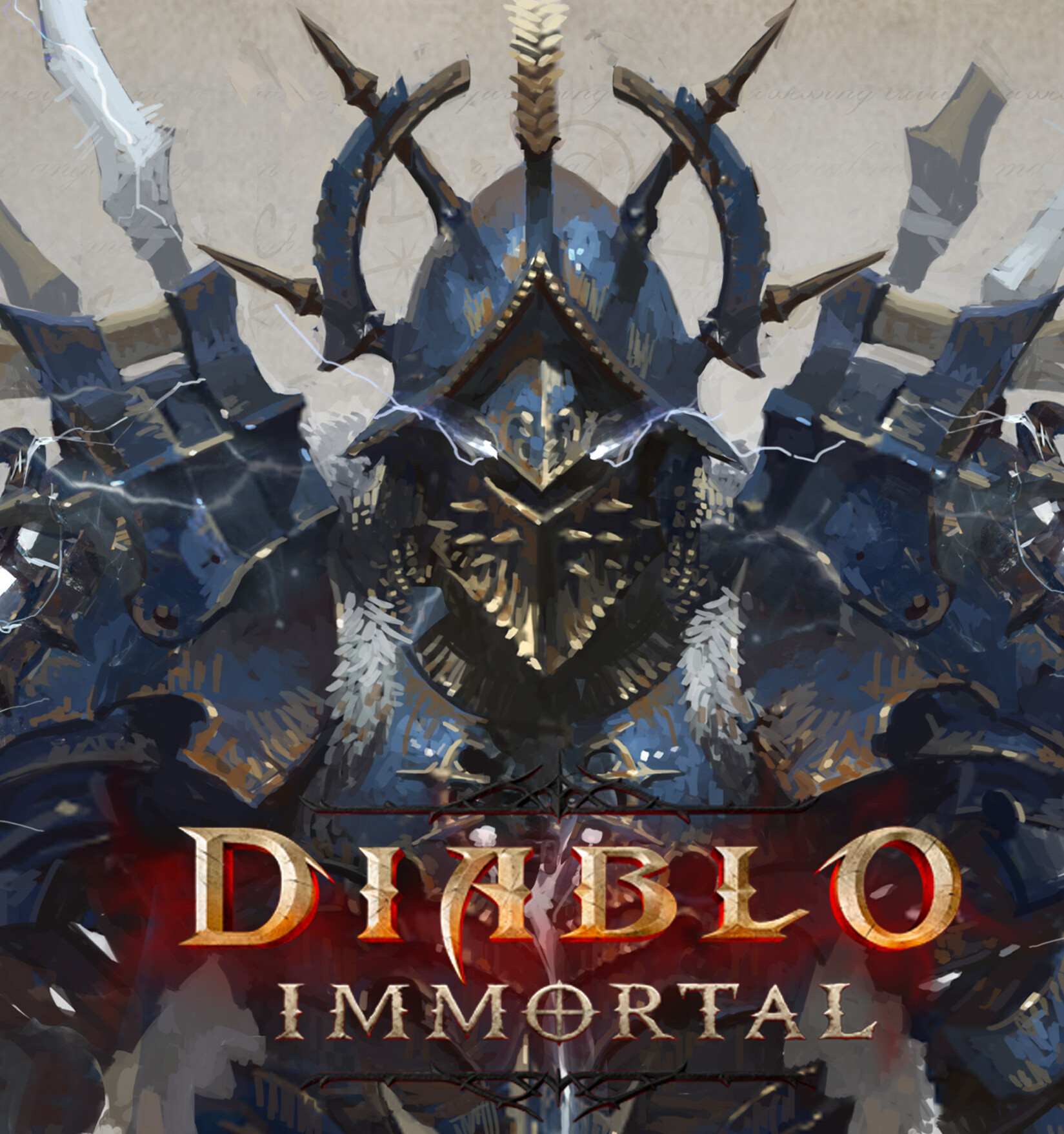 ArtStation Diablo Immortal "Scions Of The Storm" Cosmetics