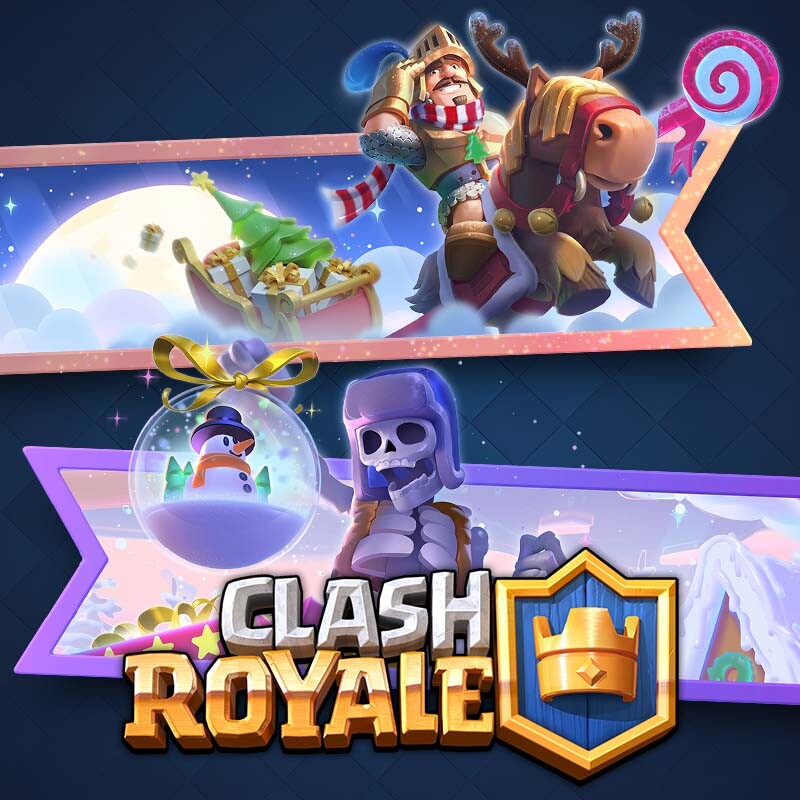 ArtStation Clash Royale Battle Banners Christmas 🎄🎁
