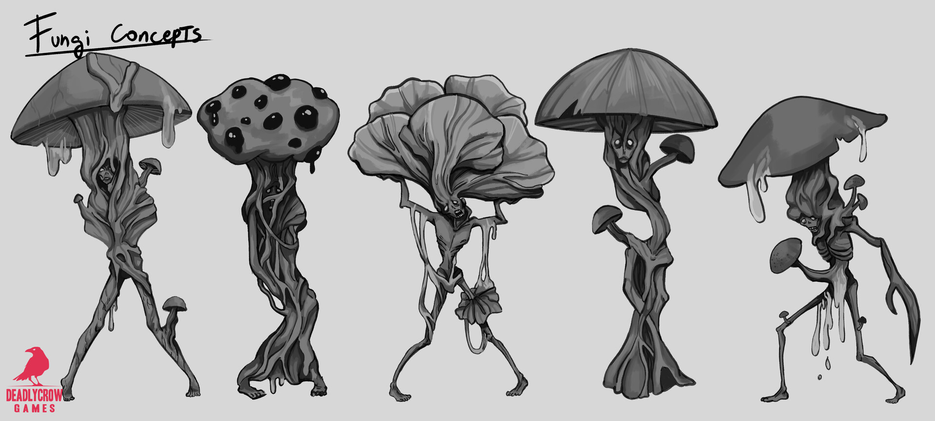 ArtStation - Enemies Concepts for Roguelike