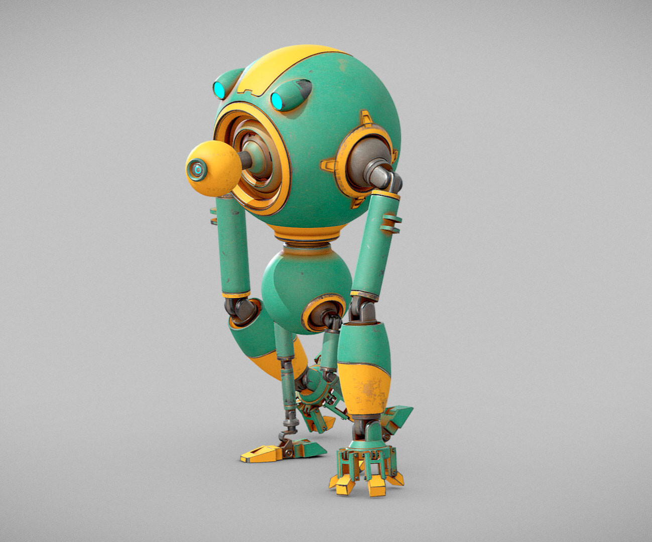 ArtStation - Mini Robot