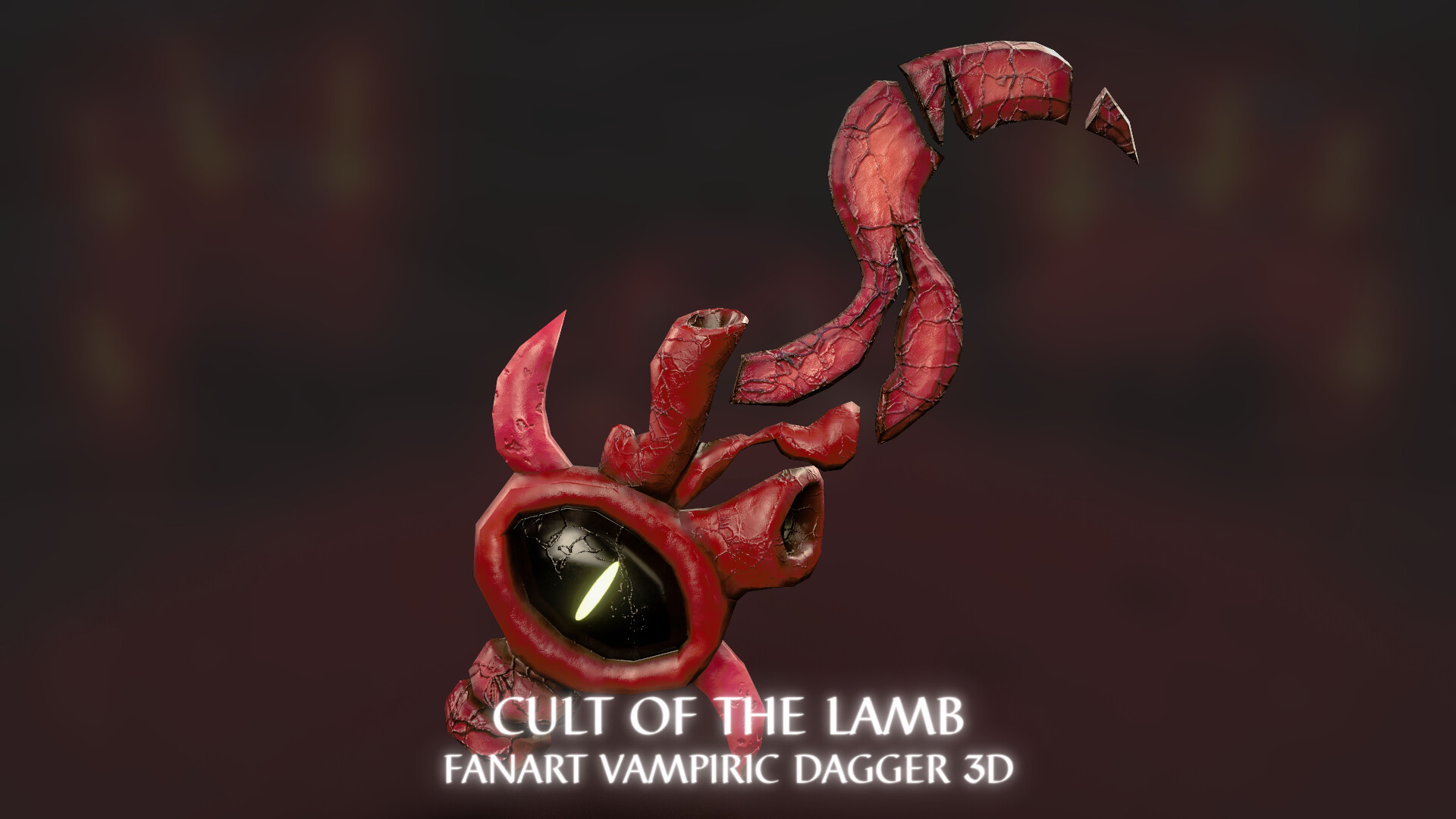 ArtStation - Vampiric Dagger 3D Fanart