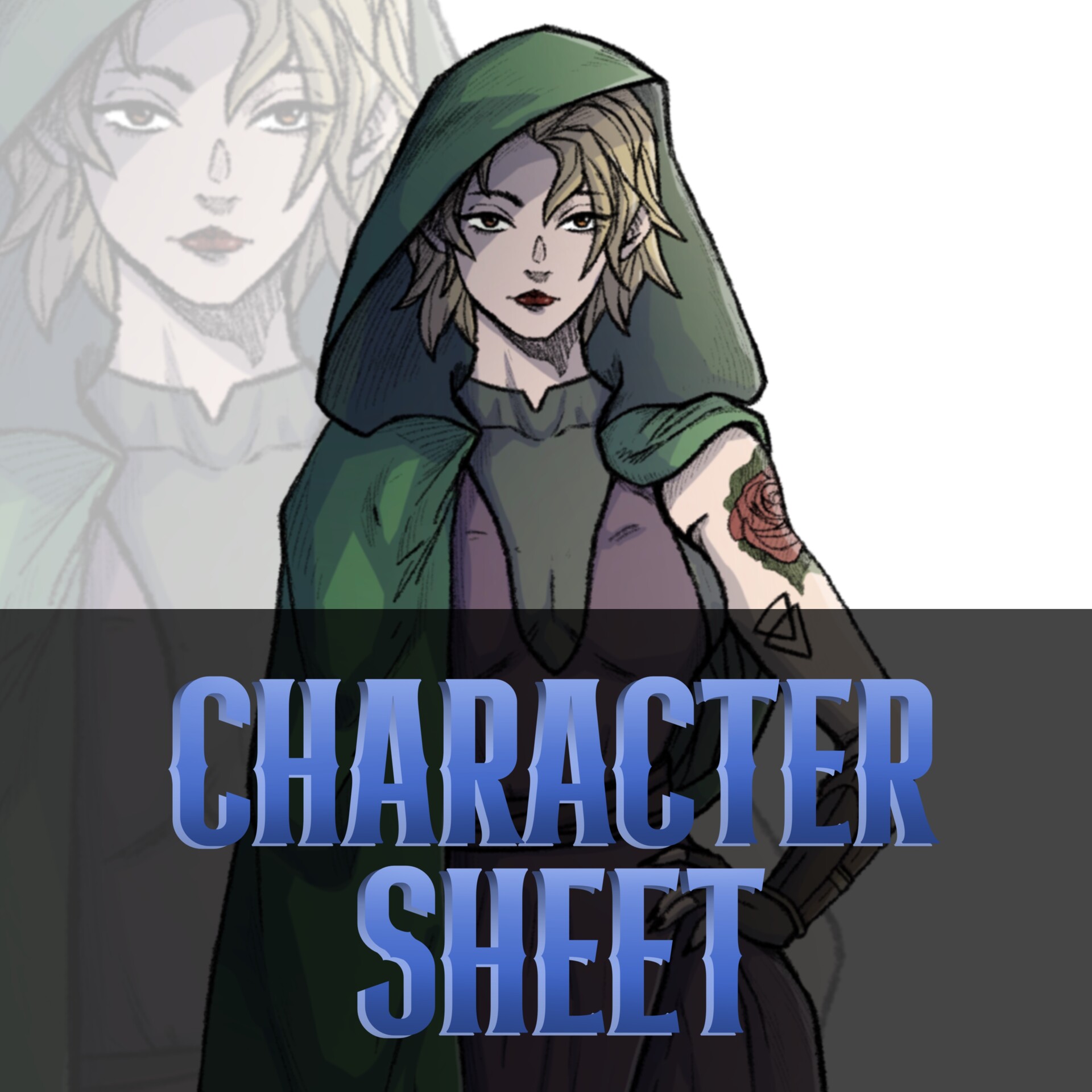 ArtStation - Antagonist Character Sheet.