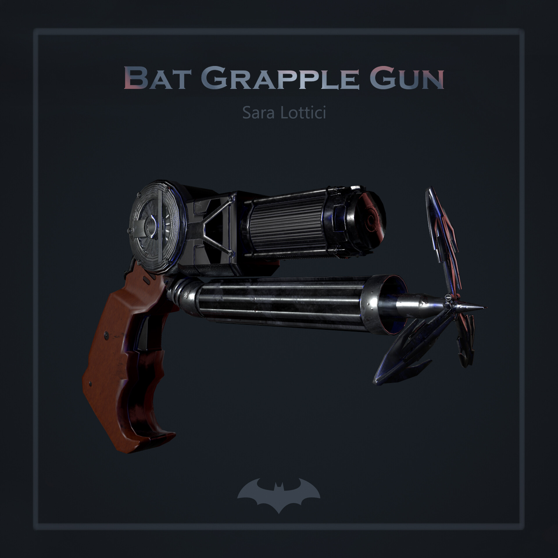 ArtStation - Batman's Grapple Gun