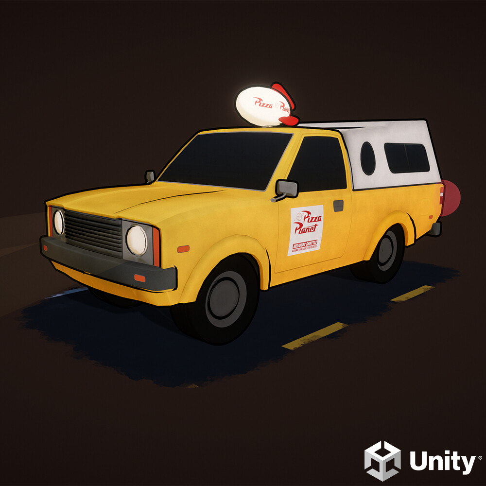 ArtStation Pizza Truck Fan art