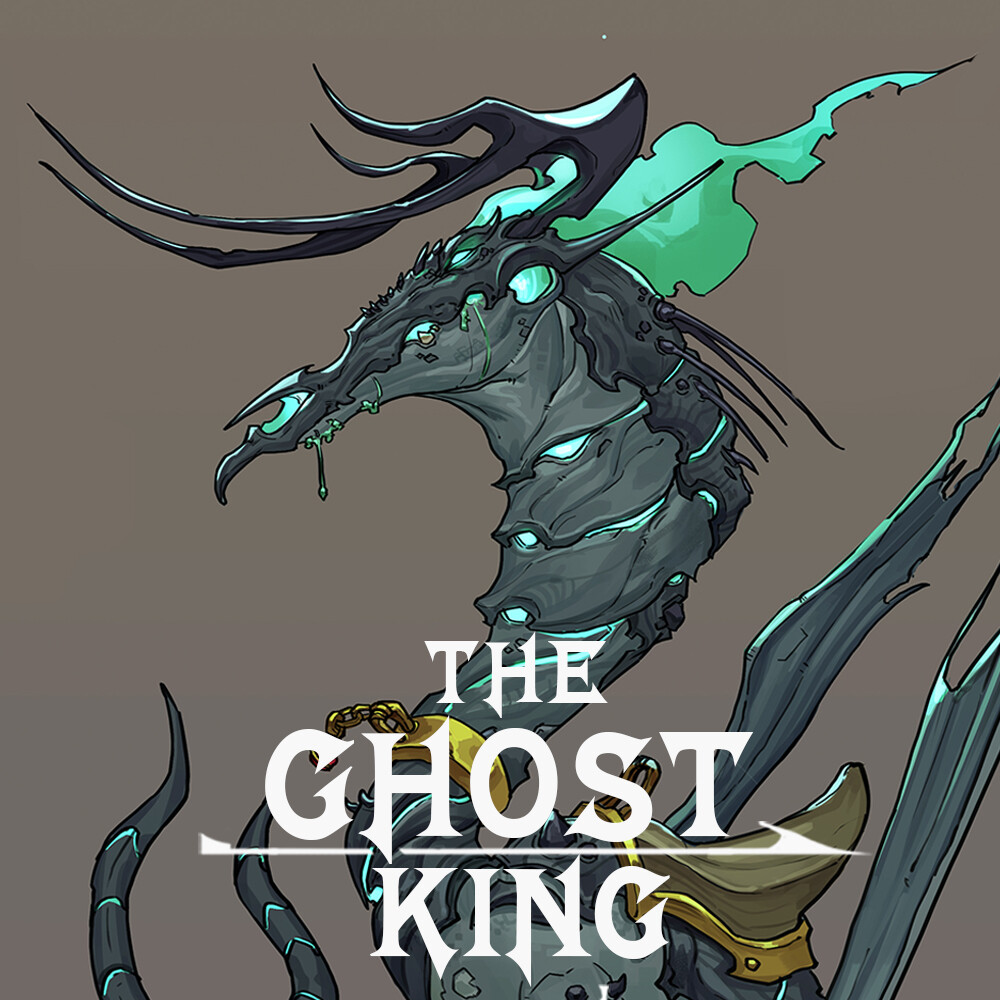 ArtStation GHOST KING The Witch Queen and mount