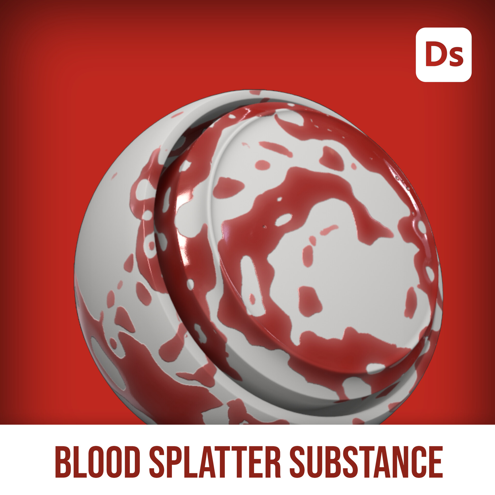 ArtStation - Blood splatter substance
