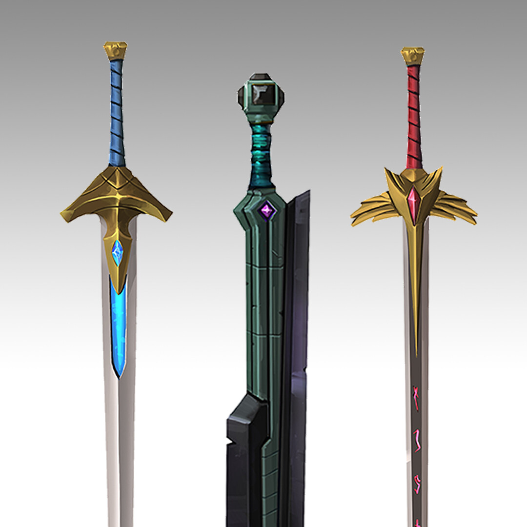 ArtStation - Short Sword Concept Art - Cryptofights