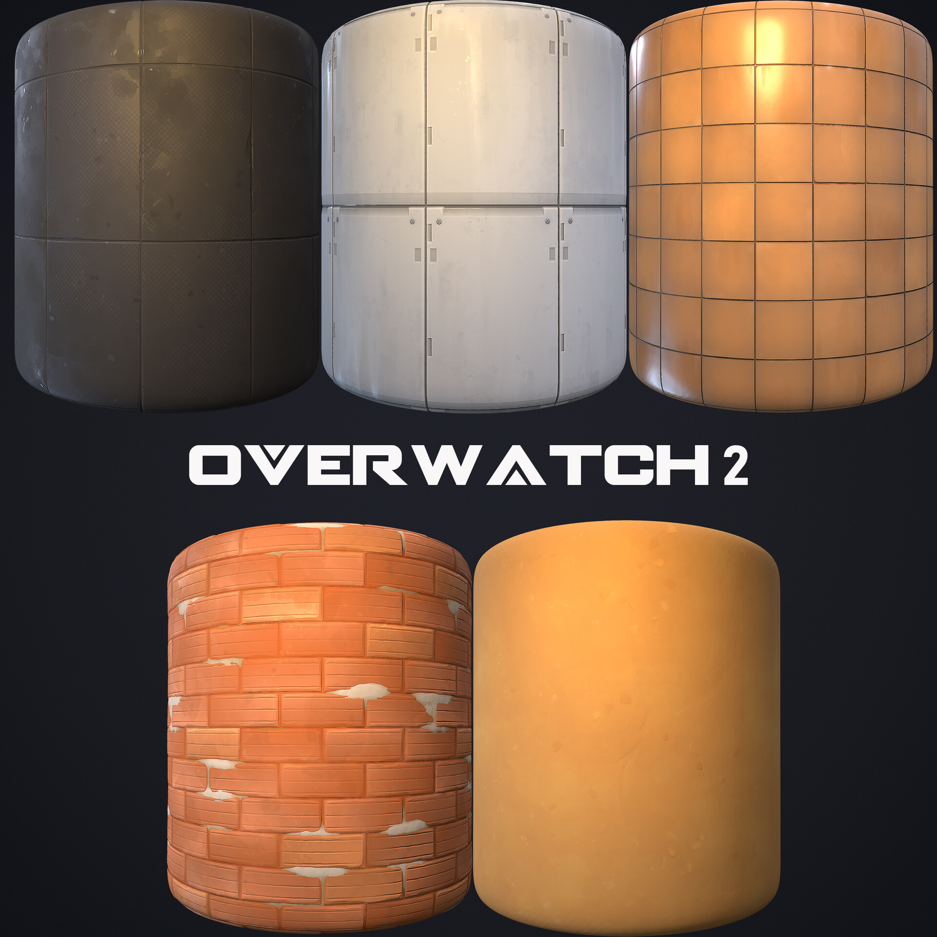 ArtStation - Overwatch 2 Material Study