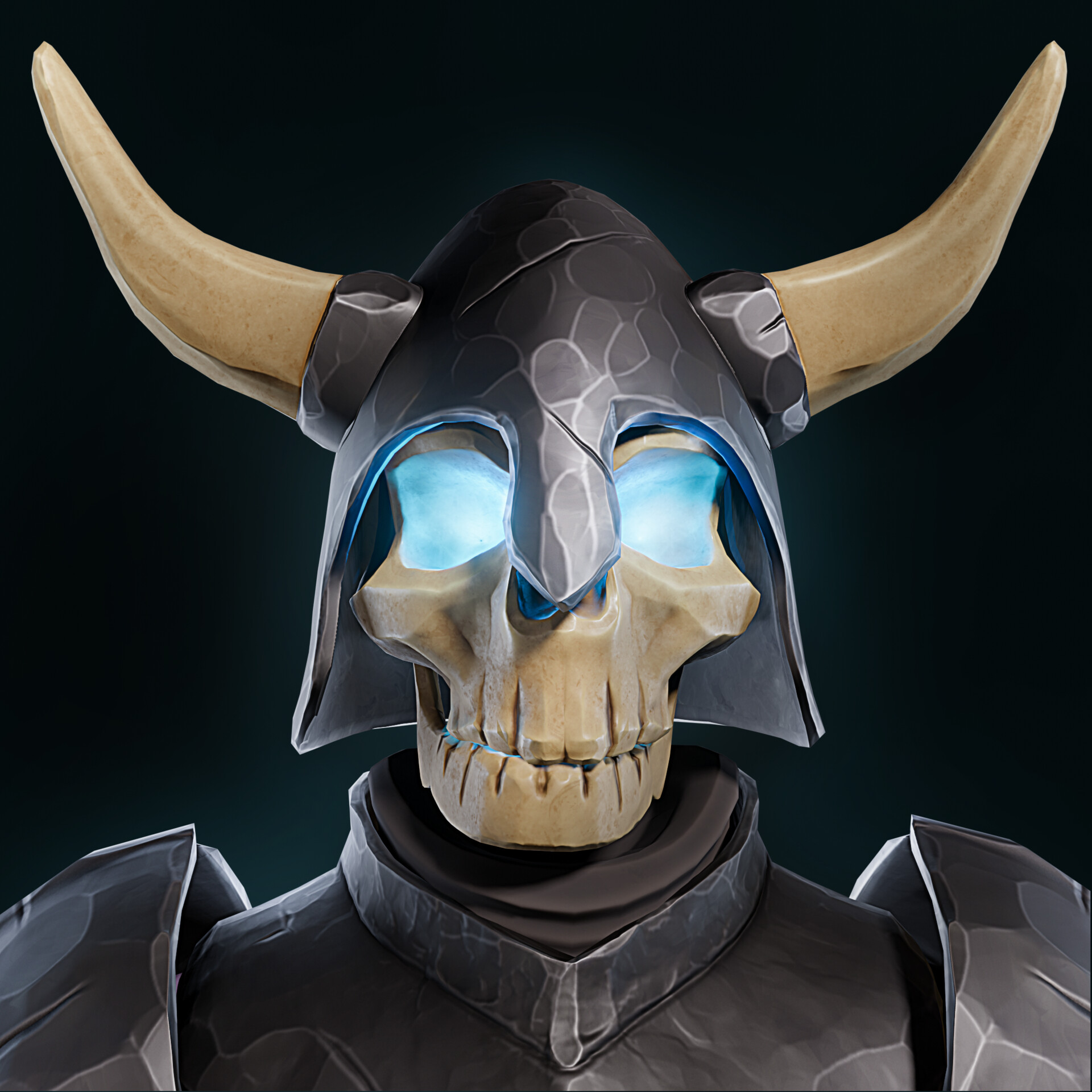 ArtStation - skeleton knight for real time/ game asset