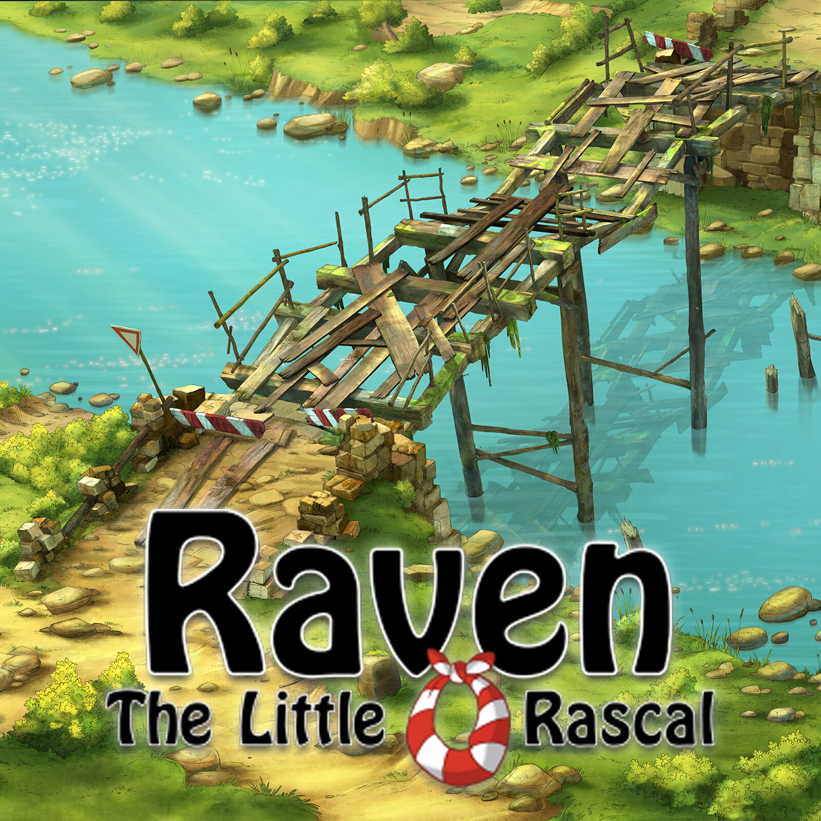 Raven The Little Rascal 3. background paintings