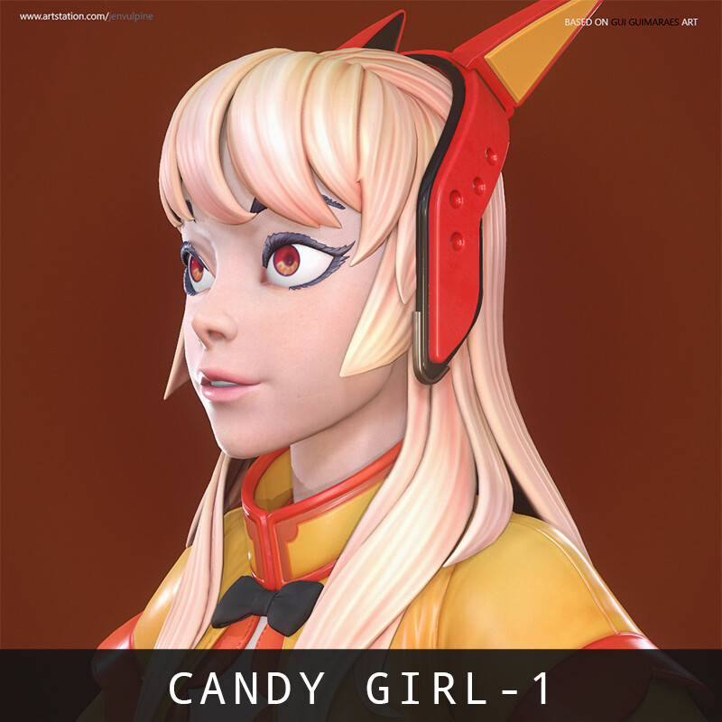Artstation Candy Girl 1