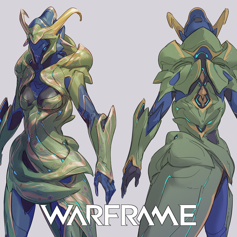 ArtStation - Warframe - Saryn Lunar New Year