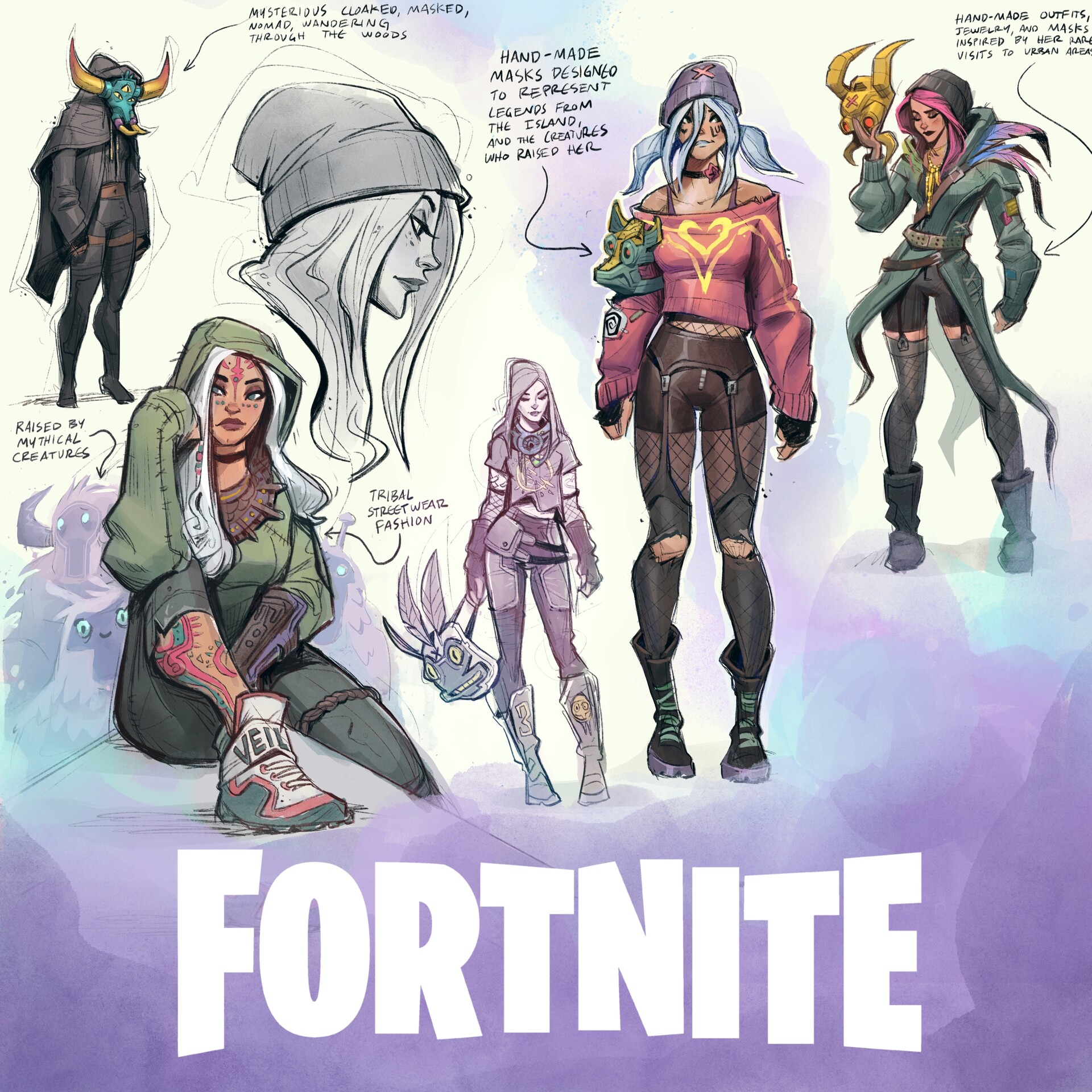 Artstation Haven Fortnite Skin