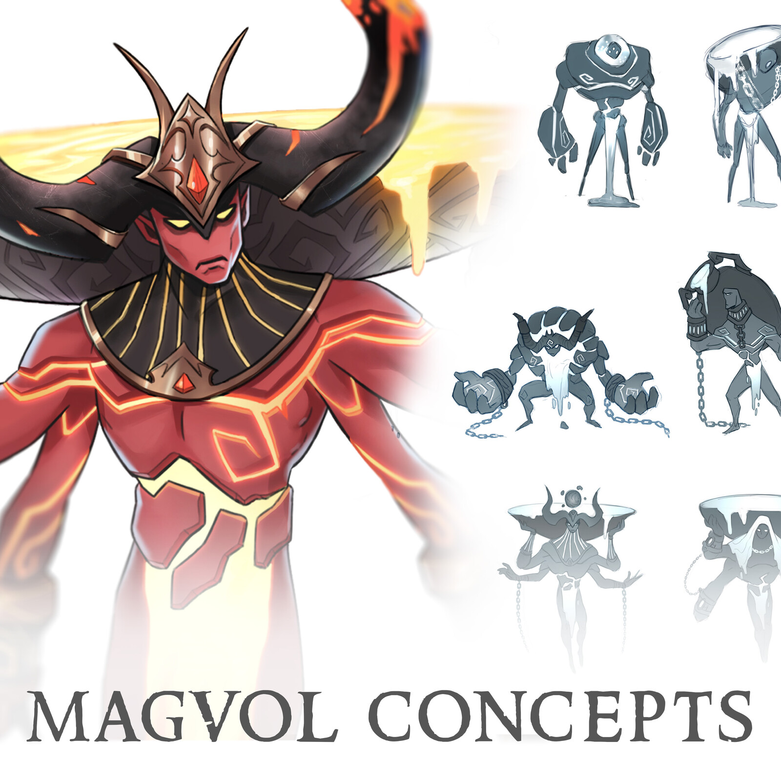 Magvol, the Volcano God