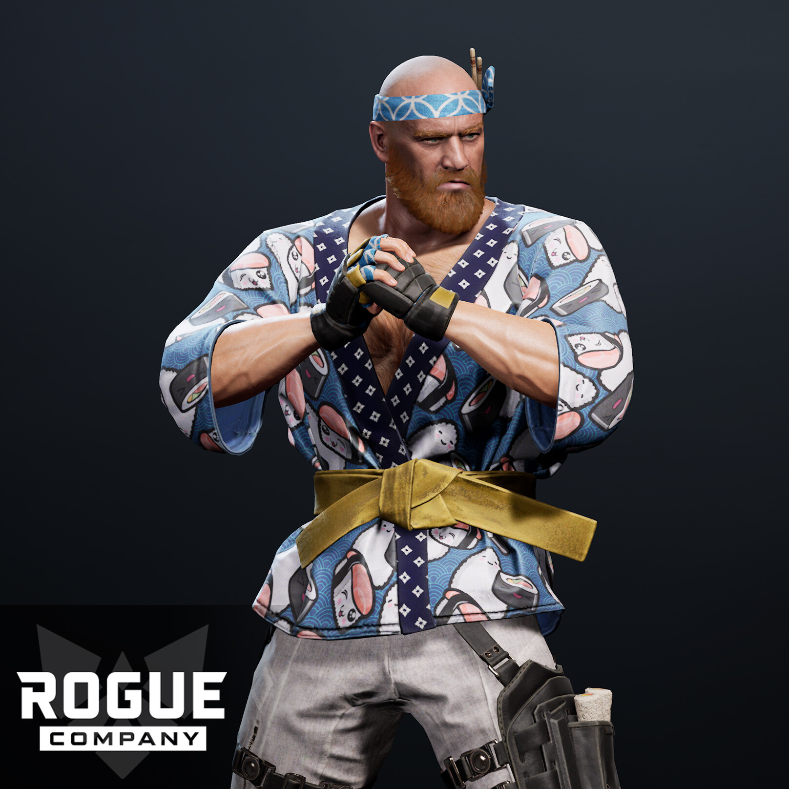 ArtStation - Rogue Company - Sushi Chef Mack