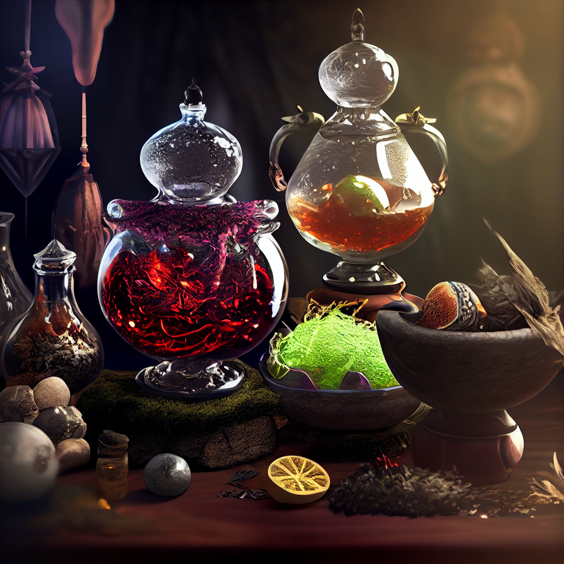 ArtStation Healing Potion II   Thekoswog Thekoswog 71 3 