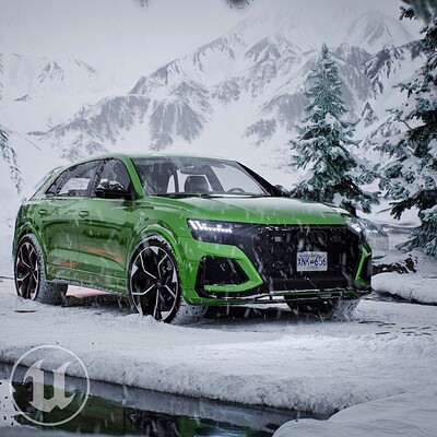 Audi RSQ8 - Automotive Rendering in Unreal Engine 5