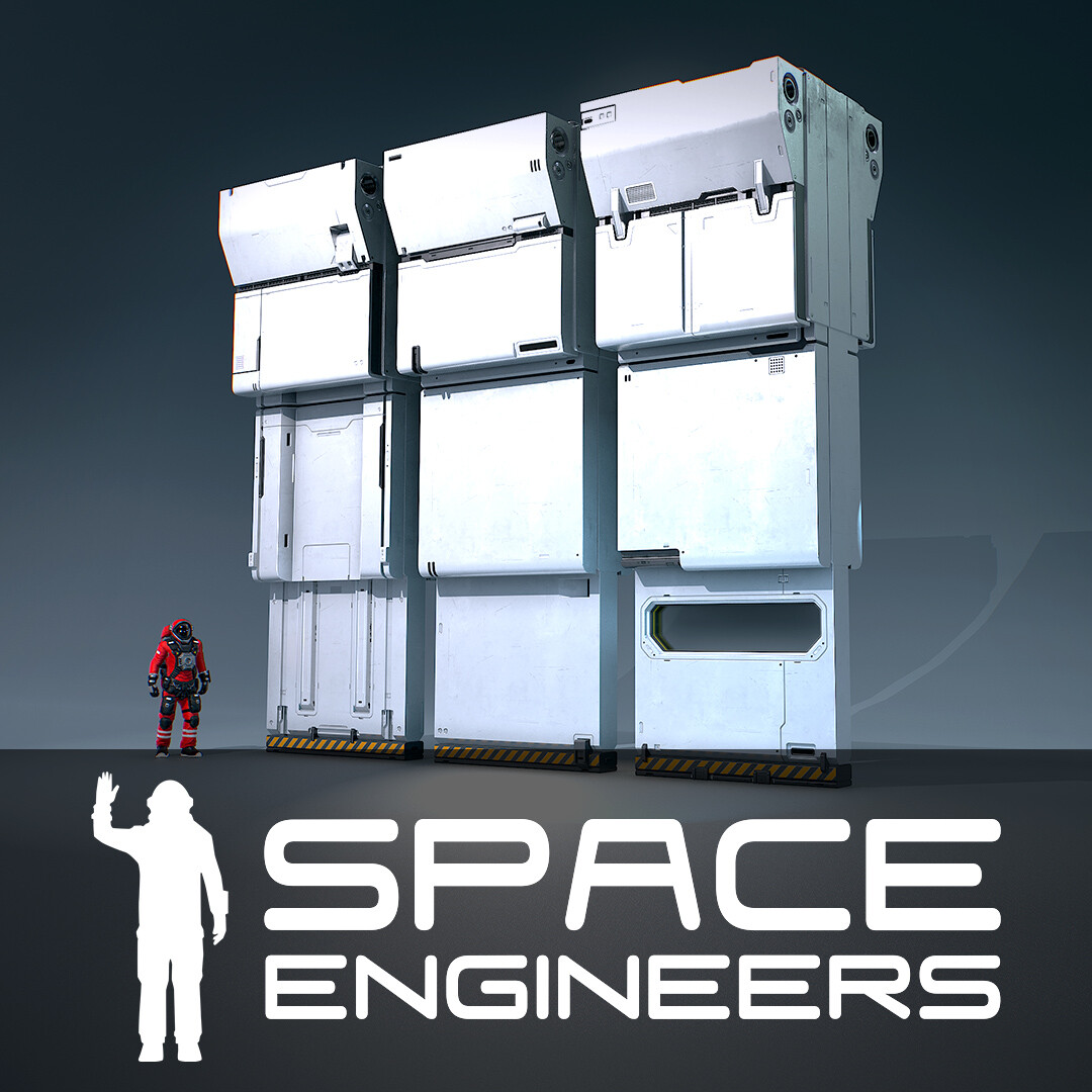 Space Engineers Experiments: Hangar Door Designs? 