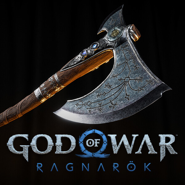 Alec Hunstad - God Of War Ragnarok - Leviathan Axe Upgrades