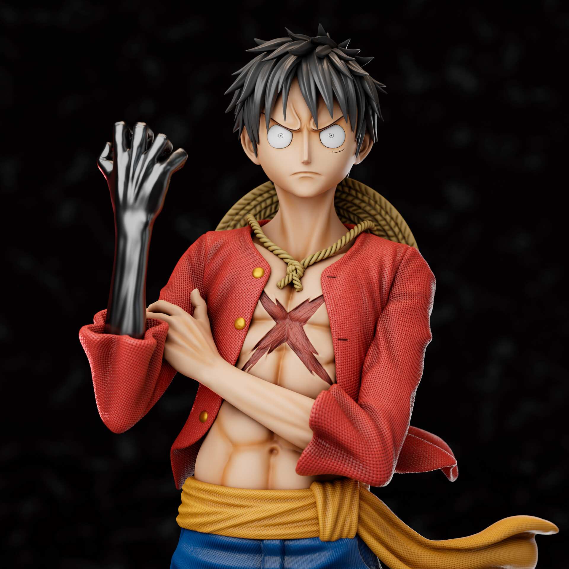 ArtStation - Monkey D Luffy (Pre TS)
