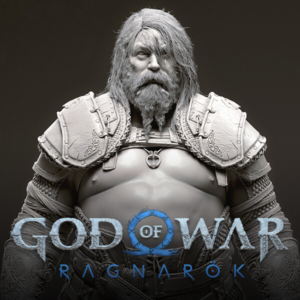 ArtStation - Thor (God of War Ragnarok)