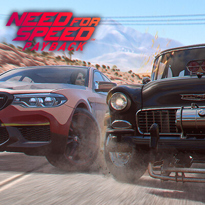 ArtStation - NFS Payback - Jess & Mac having fun!