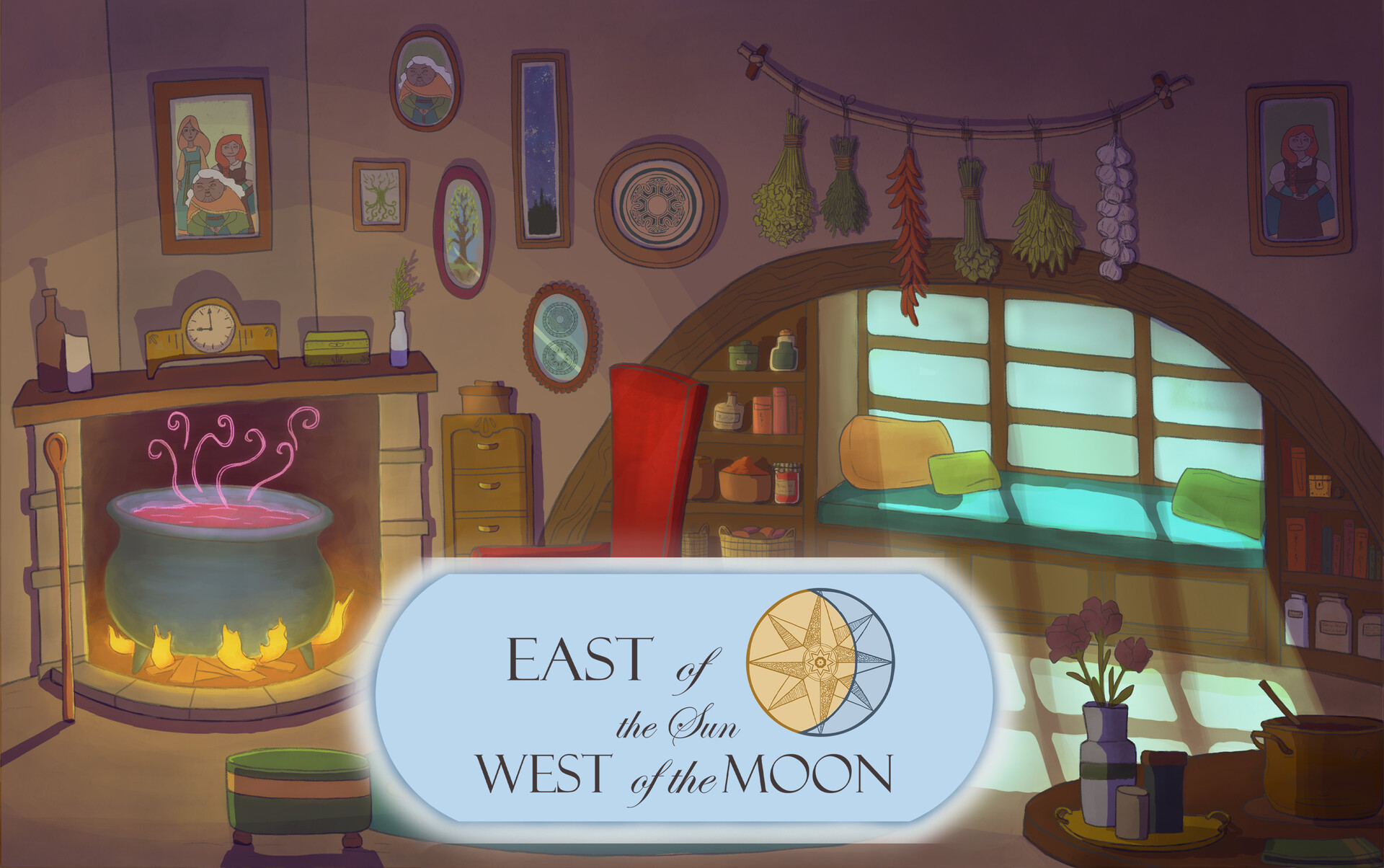 ArtStation The Young Witches Sitting Room