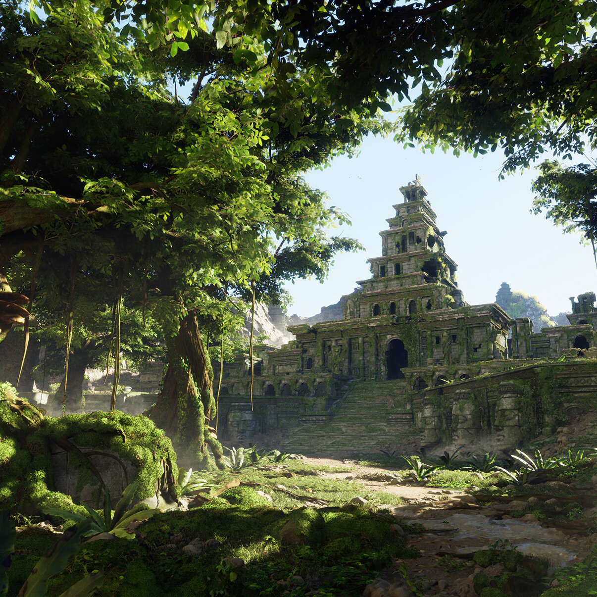 ArtStation - Jungle Temple