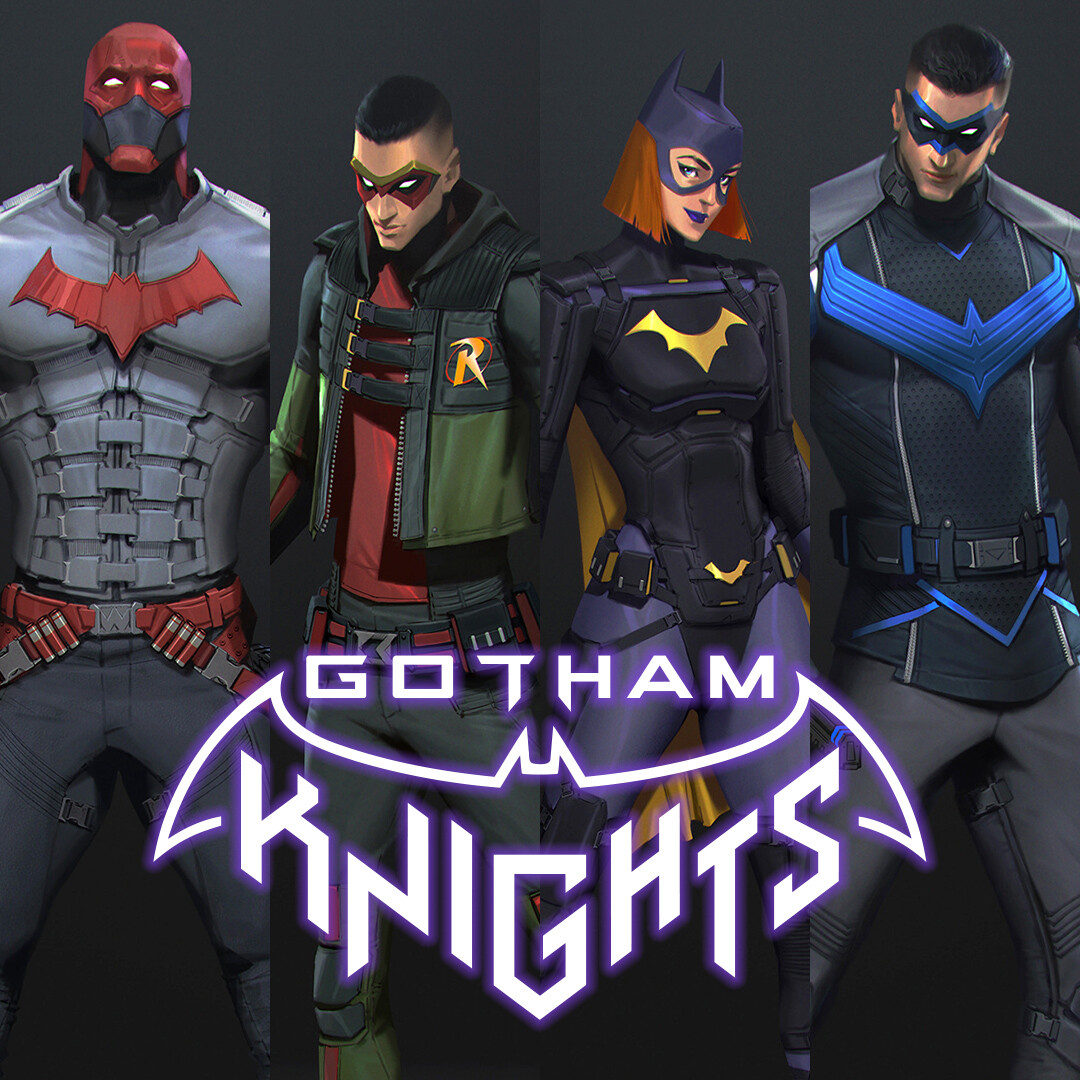 Artstation - Gotham Knights - Neon Noir Set