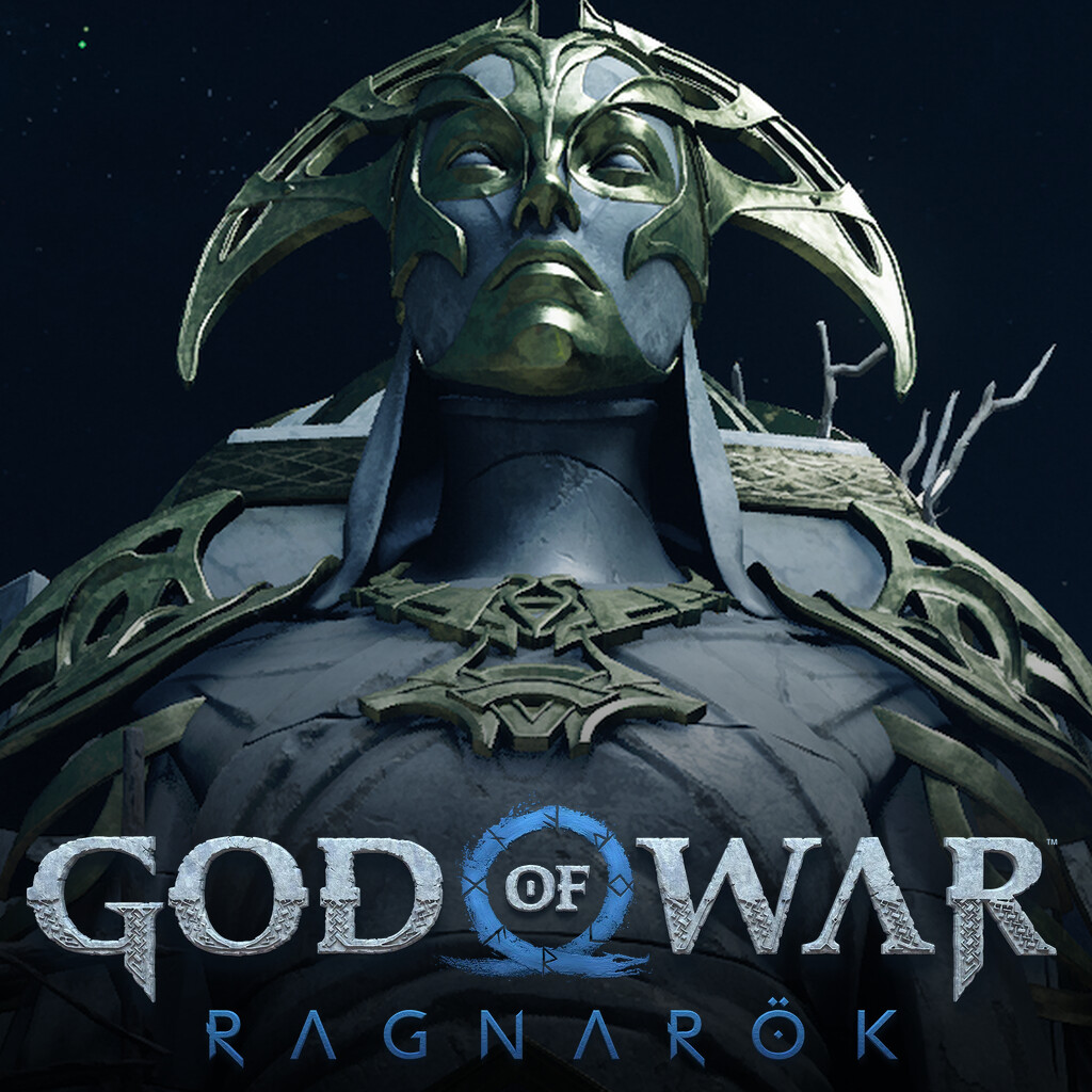 God of War Ragnarök -  Library Statue