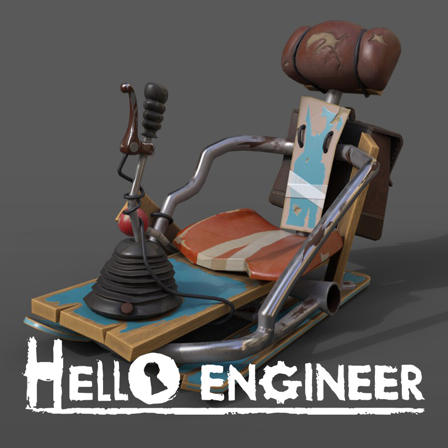 ArtStation - Hello Engineer Props Part 1