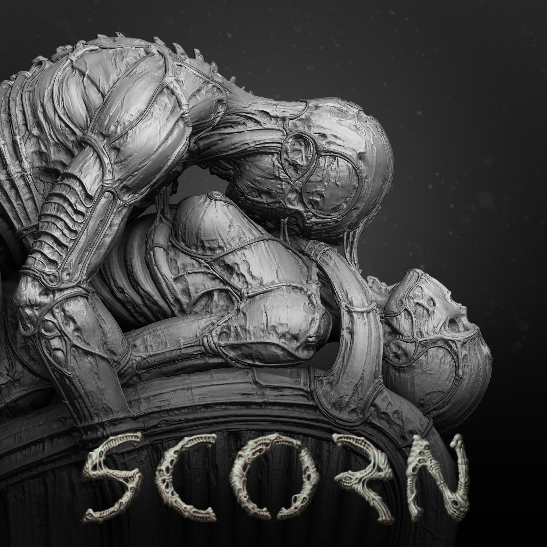 ArtStation - SCORN - Polis Sculptures