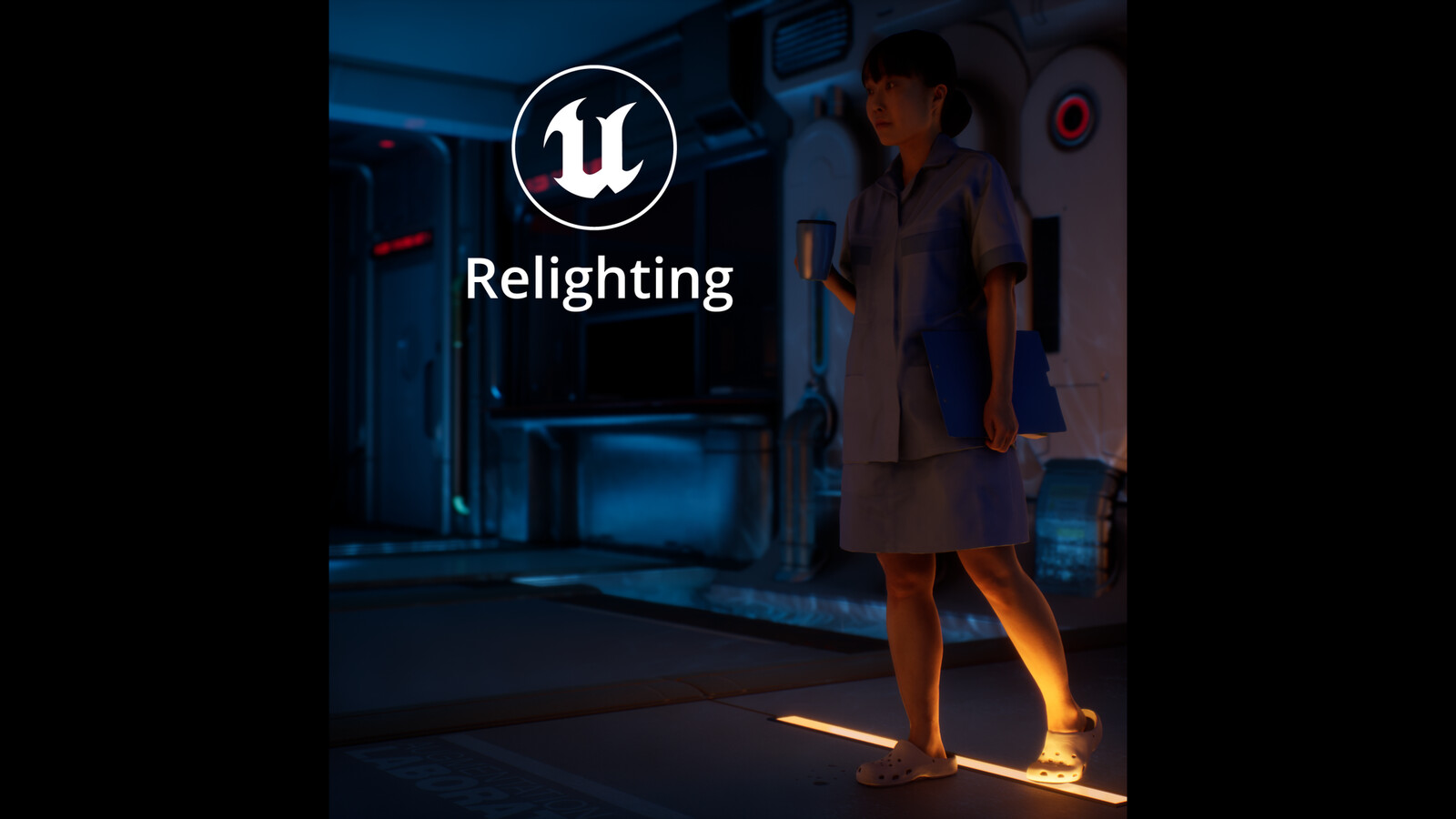 Scifi Halway Relighting