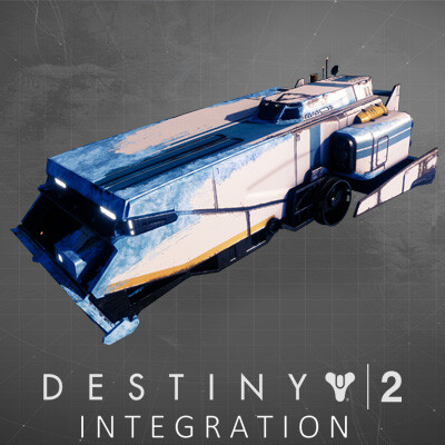 ArtStation - Destiny 2: Africtional Cooler Ship (Integration)