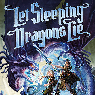 Let Sleeping Dragons Lie - book cover illustration