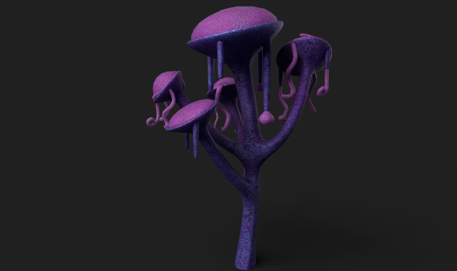 ArtStation - Infected Alien Tree