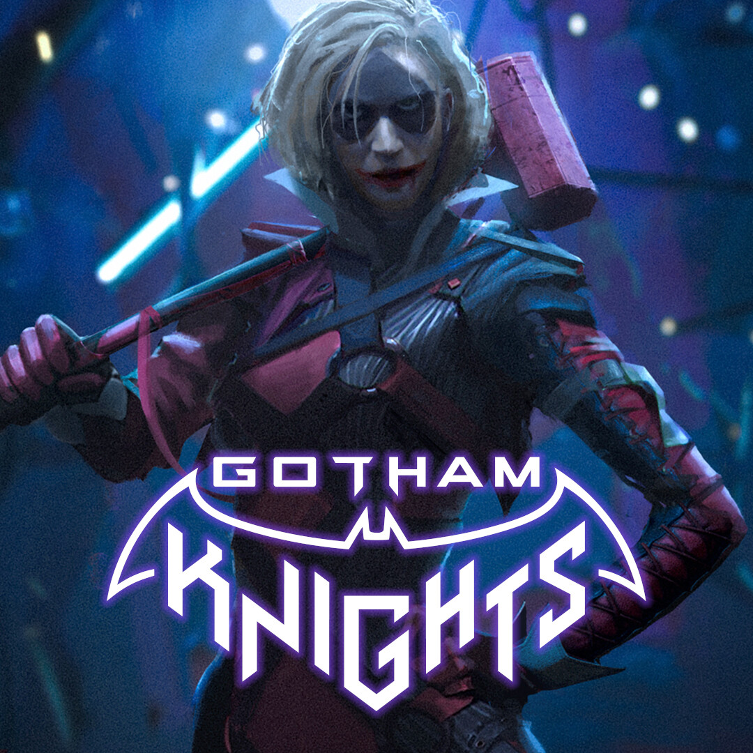 ArtStation - Gotham Knights - Harley Quinn boss fight