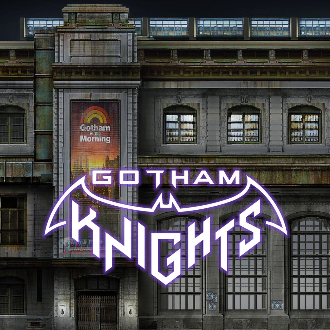 ArtStation - Gotham Knights Key Art - TrainStation