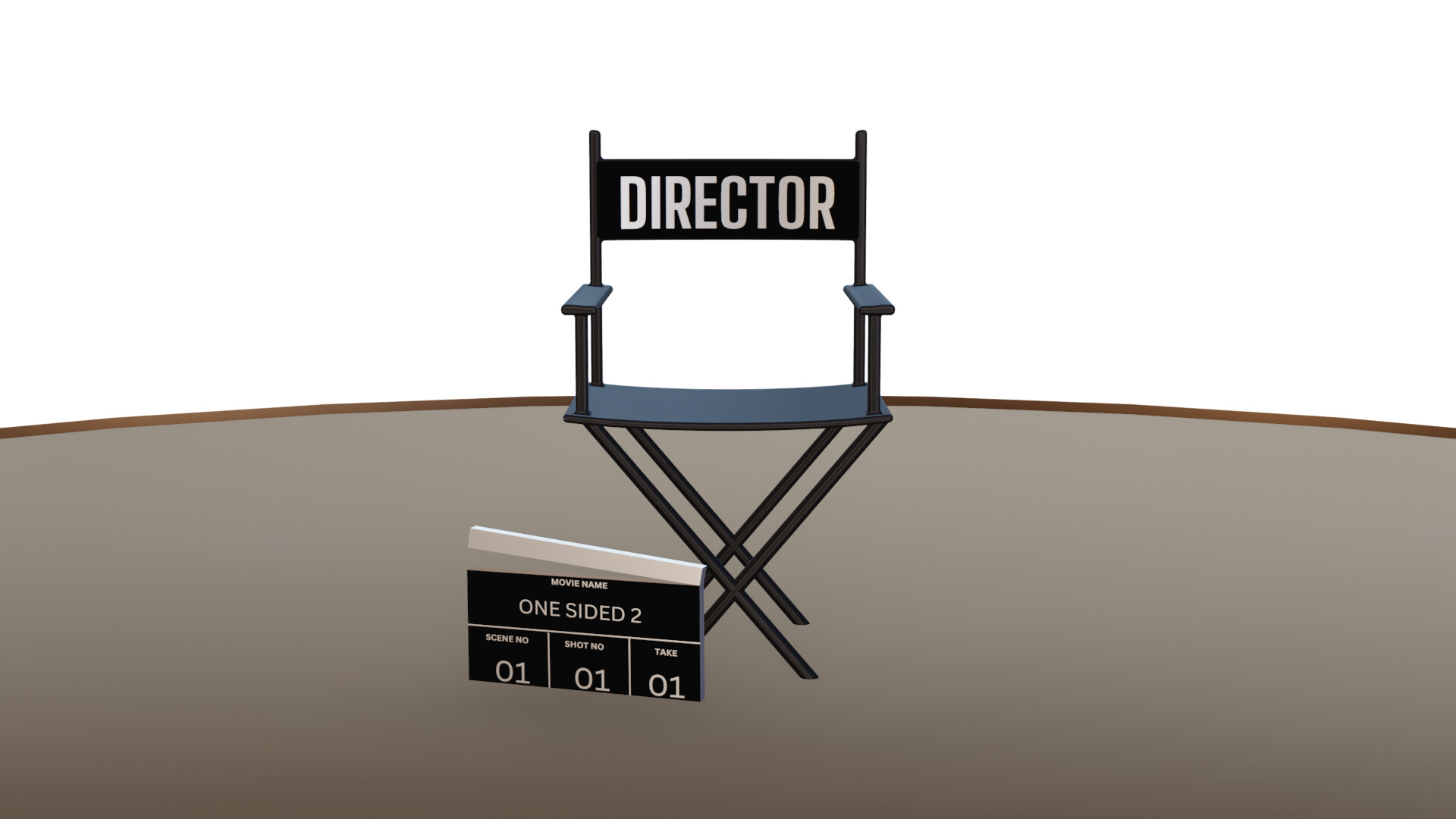 ArtStation - Director chair scene