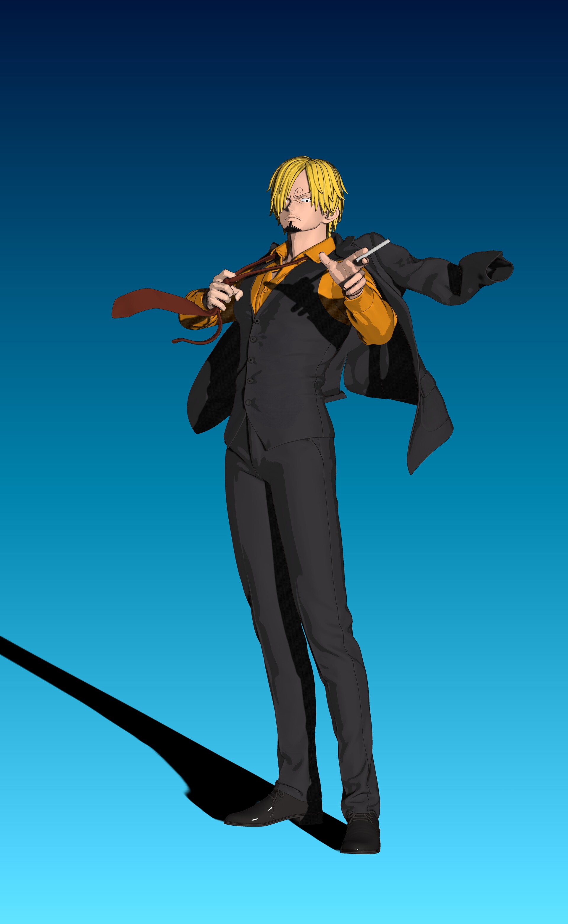 ArtStation SANJI 山治练习