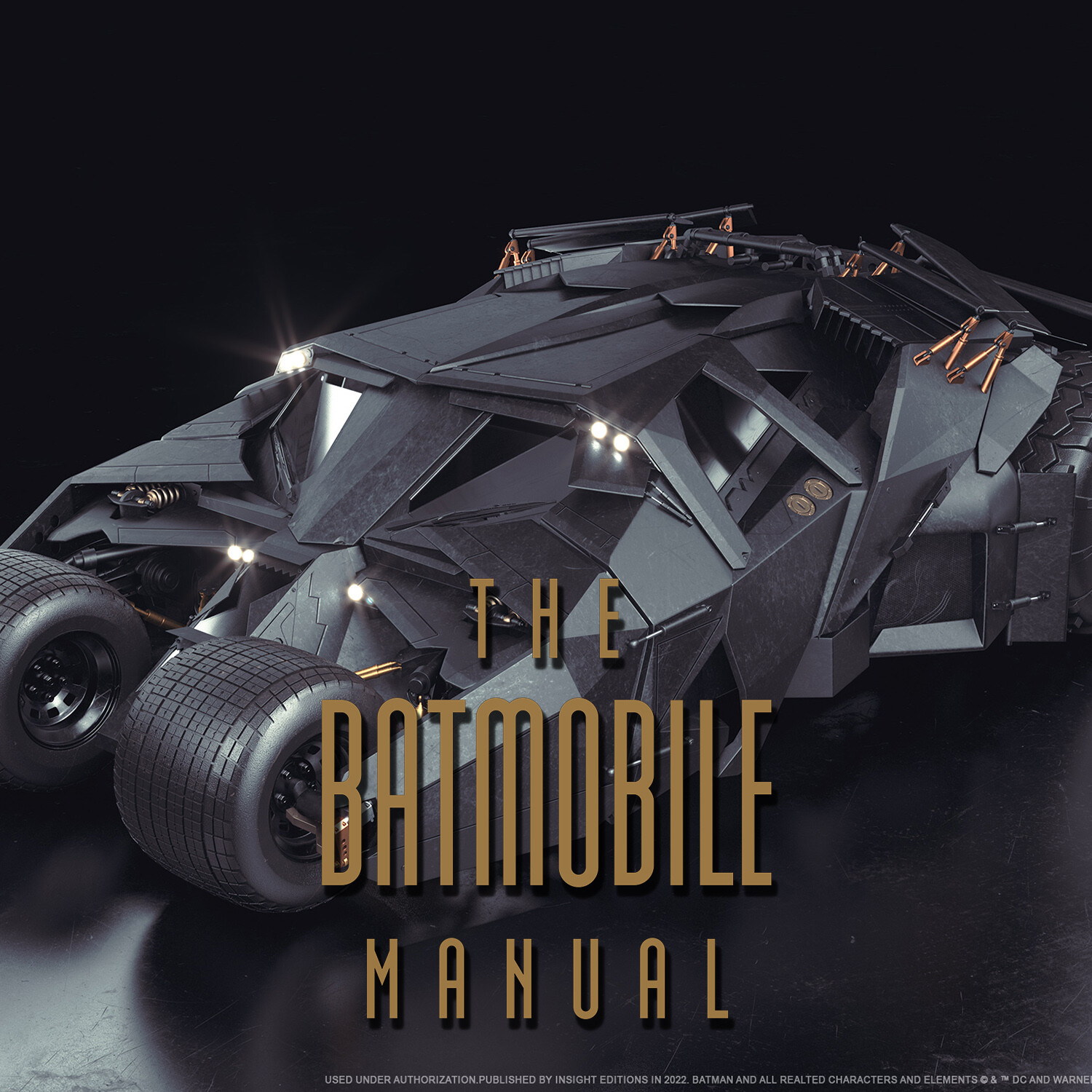 ArtStation - Batmobile Manual - The Dark Knight Tumbler Batmobile