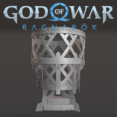 God of War Ragnarok: Jotunheim House Props