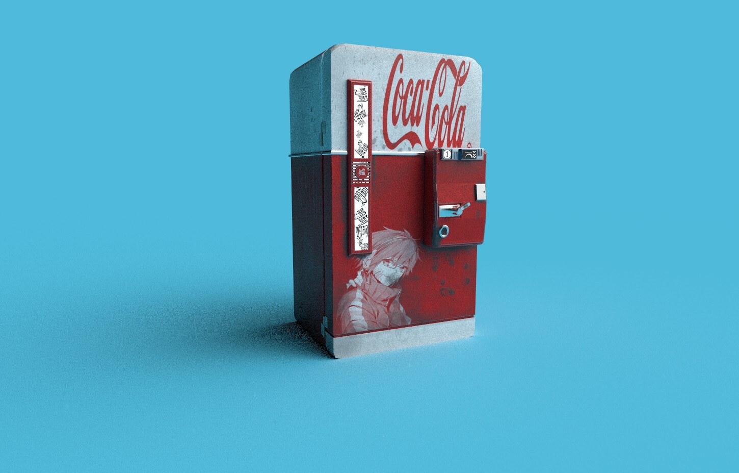 ArtStation - CocaCola Machine