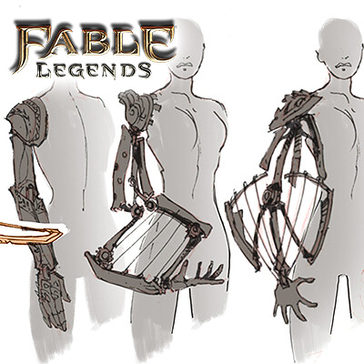 Fable Legends - Verse Hero Character initial ideas