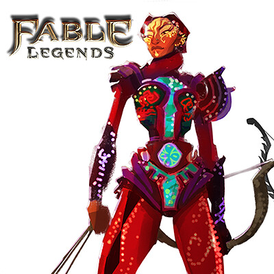 Fable Legends - Flair Hero Character development & weapon designs