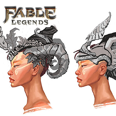 Fable Legends - Flair Hero Character costume orthographics