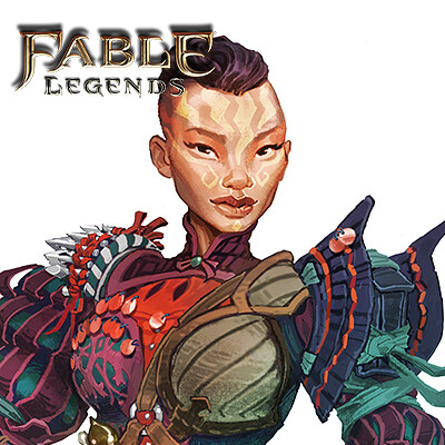 Fable Legends - Flair Hero Character final design