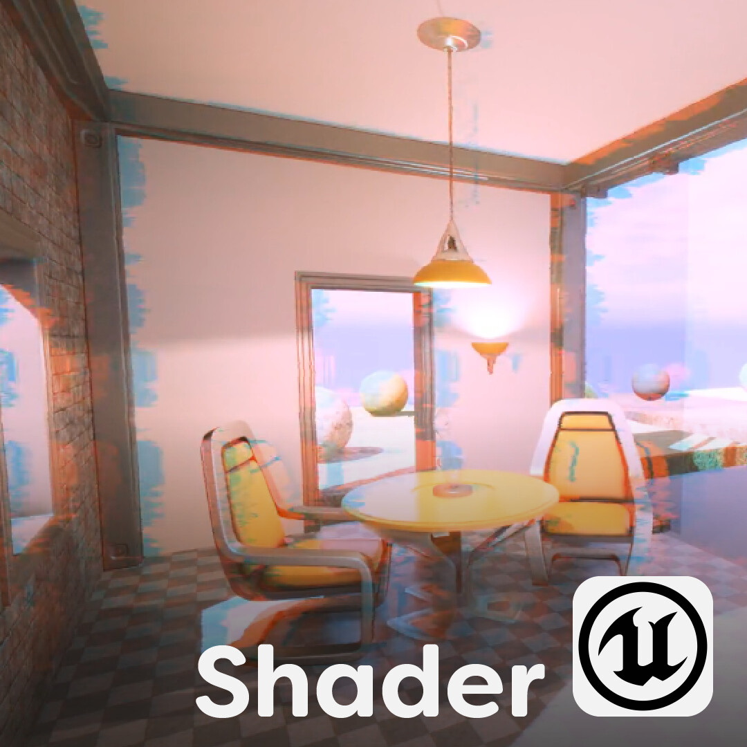 ArtStation - TV Screen Shader Study