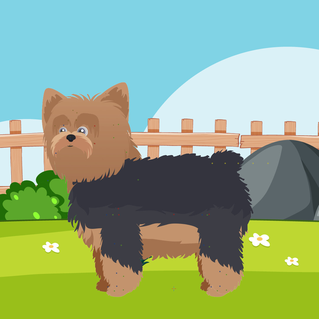 ArtStation - Dog Birthday 2D Animation For Greetings
