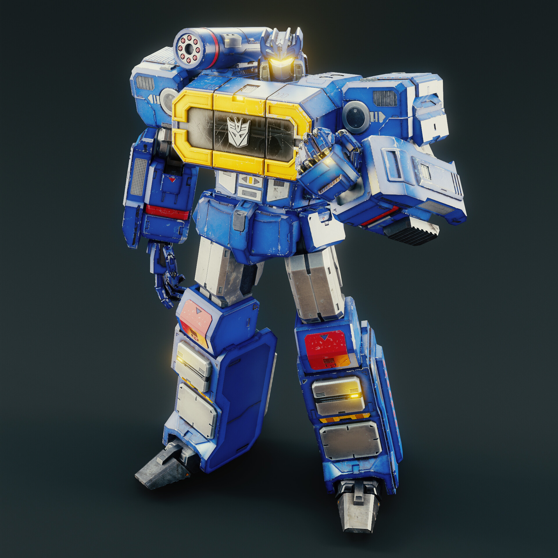 ArtStation - Transformers Prime - Soundwave